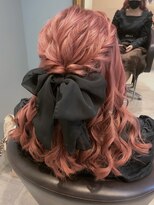 ヘアセットアリエス(aries)&nbsp;ハーフアップ