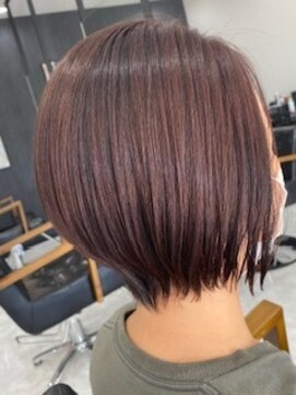 ディティール(Detail) ショートボブ×バイオレット