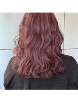 アリーズ シブヤ(ALLYS shibuya)&nbsp;ヴェールカラー ふわふわボブ パールラベンダー ショコラピンク