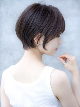 エインアンリー 表参道(AIN.ANLY.) 前髪あり大人ショート20代30代40代【AIN.表参道】川原大地