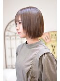 【メイズ 東中野・鍛原】内側から毛量を減らしたミニマムボブ