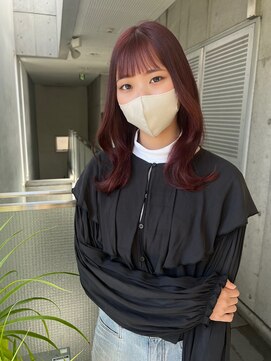 ガルボ ヘアー(garbo hair) レッドカラー10代20代ブリーチなしカラートリートメント