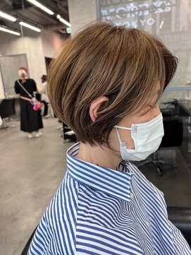 モードケイズトウキョウ 銀座店(MODEK'S TOKYO) レイヤーカット/顔周り/前髪カット/ショート/ボブ/ボブレイヤー
