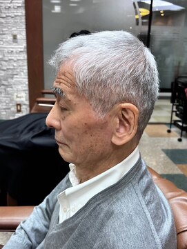 アポロカットステージ 相模大野店 アップバング/ツーブロックマッシュ<理容室>[メンズ/相模大野]