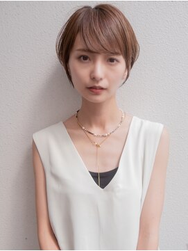 ティアラ 桜木町(TIARA) 大人可愛いひし形ショート20代30代40代丸みショートシースルー
