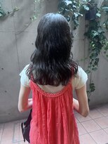 ジェノ(JENO by apish) ミディアムの波巻きパーマ!前髪パーマ!