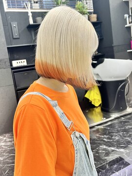 チュダック(ChuDuck) 韓国風《狐カラー》ブリーチ/ケアブリーチ/ダブルカラー