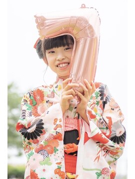 ヘアアンドケア エジェリラボ(hair&care egerie lab) 高崎美容室七五三着付け