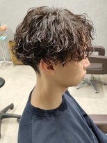 リット×ベリエ(Lit.×belier)&nbsp;波巻きパーマスパイラルパーマツイストパーマメンズパーマ鹿児島
