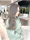 グレーベージュ/ハイトーン/ケアブリーチ/アッシュベージュ