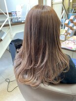 コアフィールフィス(COIFFURE fils)&nbsp;新規お得クーポンあり【見附　今町】M3Dピンクベージュカラー