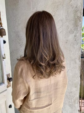 プライベートサロン キッテ(private salon kitte.) ブラウンベージュロング