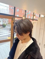 プラスイズム(PLUSISM)&nbsp;センターパートパーマ