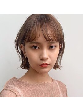 ラフ フロム ガーデン(Laf from GARDEN) ボブ/レイヤーカット/デザインカラー/くびれ/韓国風