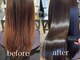 パプスドコワフュール 甲子園口店(Pap's de coiffeur)の写真/【甲子園口徒歩1分】髪質改善を手掛けるPap's de coiffeur髪本来の美しさを取り戻し、自然な仕上がりに◎