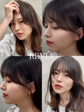レヴィア(REVIA) 顔まわりカットレイヤースタイル髪質改善