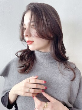 アルバム 新宿(ALBUM SHINJUKU) くすみベージュ透明感カラー秋色オリーブカラー_ba381693