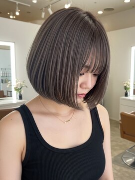 エル 新小岩(elu) 美髪/ワイドバング/レイヤーカット/くすみベージュ/新小岩駅