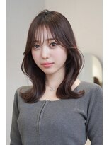 アンアミ シブヤ(Un ami shibuya) 【TOMI】大人可愛い/ミディアムヘア/前髪あり