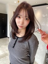 シェイト(ciate)&nbsp;ミディアムレイヤー×ダークパープル/@instagram→@ciate_mst