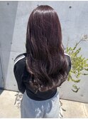 ロング×ラベンダーカラー