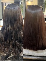 リブロ(LiBro)&nbsp;美髪ダークアッシュ暗めカラーフェミニンロング大人ガーリー