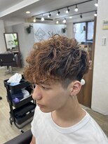 スウェル 津田沼店(Swell)&nbsp;もこもこスペインカール[津田沼駅/Men's/メンズカット/パーマ]