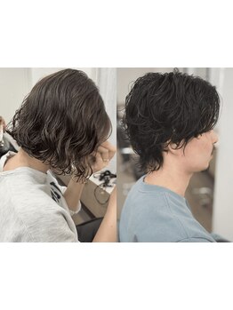 メンズ・レディースどちらも幅広く対応◎junoオリジナルパーマであなたの魅力を最大限に引き出すStyleへ☆