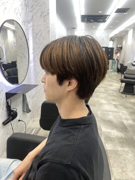 メンズサロンドットモーダ 町田店(men's salon dot. mooda) シースルー/ラウンドマッシュ