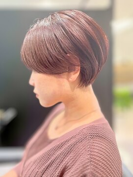 ジエクト 心斎橋 似合わせショート/フェザーショート/細めハイライト