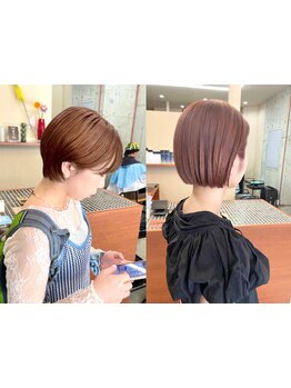 カット技術が好評の実力派スタイリストが集まる[noii]◇360度どこから見ても美しいシルエットに感動◎