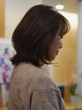 ビュートリアム 鎌倉小町(BEAUTRIUM) レイヤーボブ/アッシュブラウン/beautrium鎌倉小町 大冨ハナ
