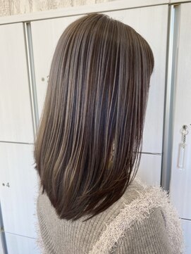 ヘアメイク アリエス 岩切店(HAIR MAKE aries) 上品ツヤ感アンブレラカラー