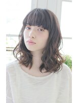 アーク(ARC+)&nbsp;厚め前髪ミディアムパーマ