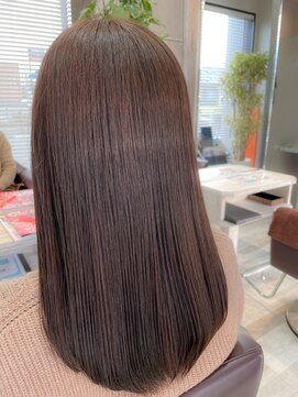 髪質改善ストレート