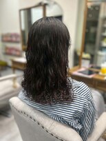 ヘアーワークス ボナ(HAIR WORKS bona.) レディース 波巻きパーマ