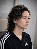 ジ オブスキュア(THE OBSCURE)&nbsp;メッシュウルフ×スパイラルパーマ