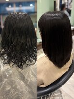 パーマ落としラボ アピッシュ 銀座(apish)&nbsp;ナチュラル美髪パーマ落とし