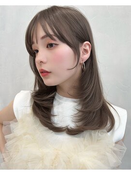 キリ 表参道(kyli) 前髪デジタルパーマこなれヘア外ハネボブくせ毛風カール美髪