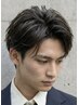 【Men's】ナチュラルにストレート☆デザインカット+縮毛矯正¥14900