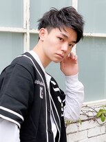 アグ ヘアー イロア 都島店(Agu hair iroa) 《Agu hair》暗髪グランジメンズショート