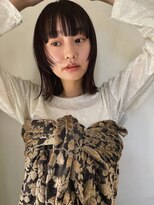 はんなり 行徳 縮毛矯正×顔まわりレイヤーミディ