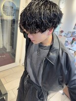 キャンバス バイ ネオリーブ 横浜西口(Canvas by neo.)&nbsp;横浜★マッシュのシャドウパーマスパイラル