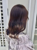 エルベ  茨大前店(elve)&nbsp;ブリーチなし×ツヤ感ブラウンカラー
