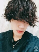 シン(syn)&nbsp;うざばんぐヘアグランジスマートマッシュショートネープ