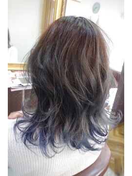 デザイナーズヘアー ラグジス(Designers hair LUXIS) ~【LUXIS】~透明感がすごい!!アイスブルー♪