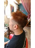 ショートツーブロックモヒカン