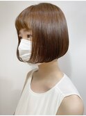【UNSOME二子玉川】ミニボブ/ベージュ系
