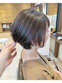 【自分の髪質を好きに☆】丸みショートボブ♪