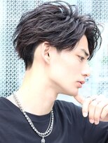 リップスヘアー 銀座(LIPPS hair) ツイスパMIXかきあげハンサムリバースショート